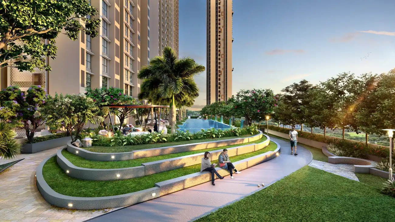 Landscaped Garden