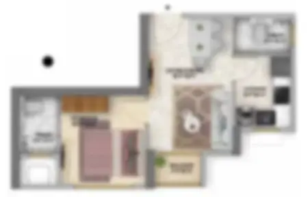 3 BHK 647 SqFt